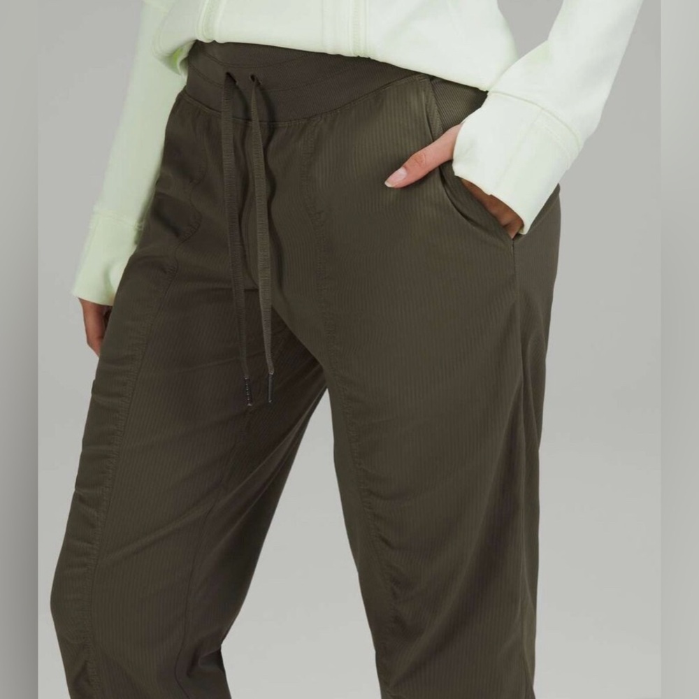 Lululemon Dance Studio Mid-rise Jogger Full Length In Army Green